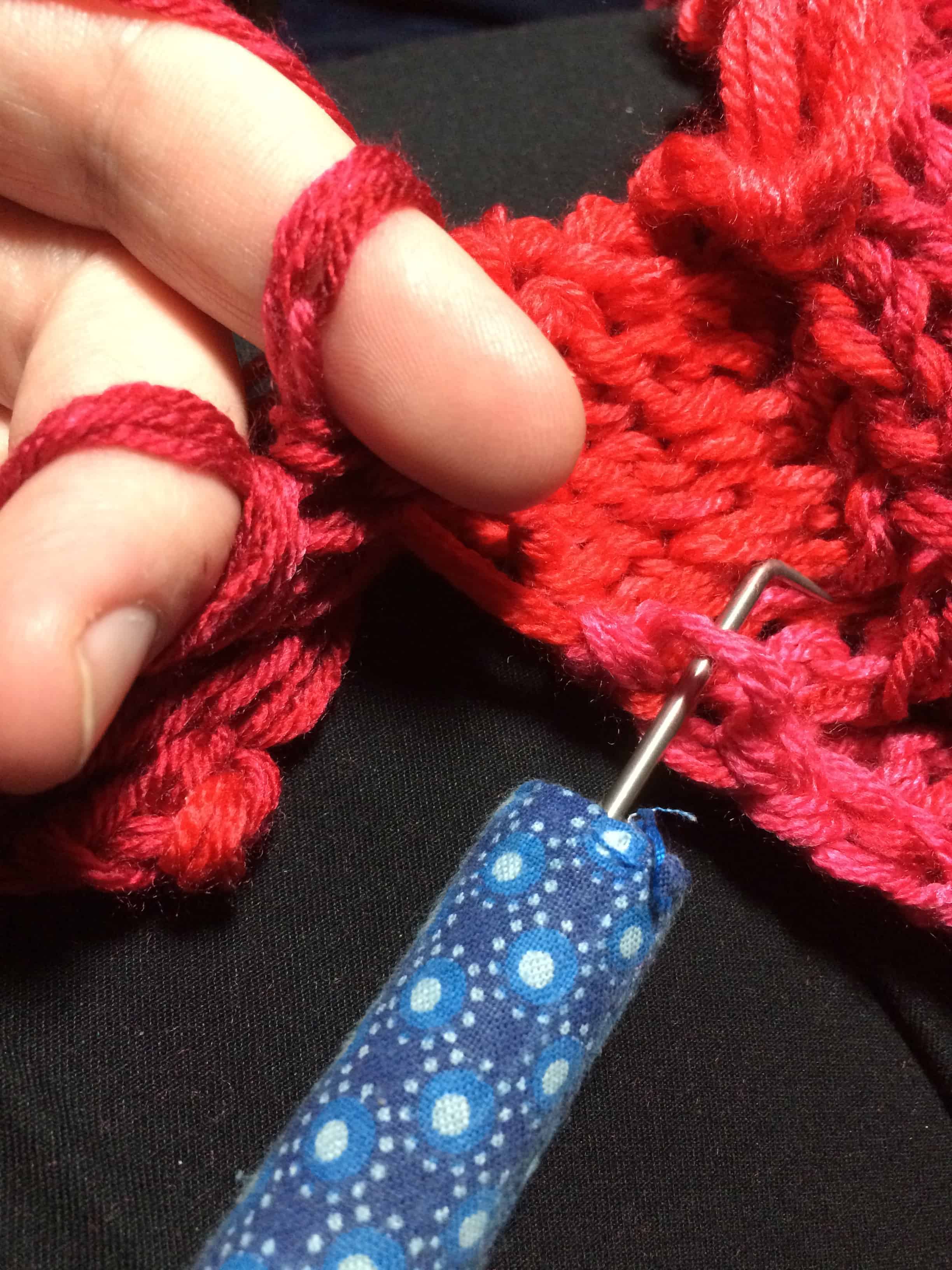 How to Finger Knit a Blanket GoodKnit Kisses