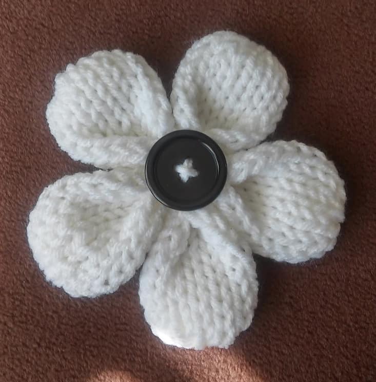 Five Petal Flower Loom Knit Pattern GoodKnit Kisses