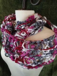 Spring Vine Infinity Scarf