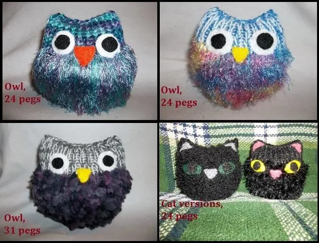 Loom Knit Owl