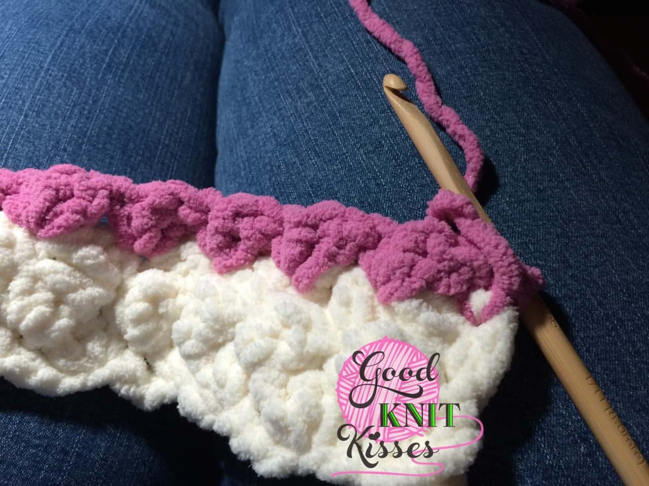 marshmallow crochet baby blanket free pattern and video