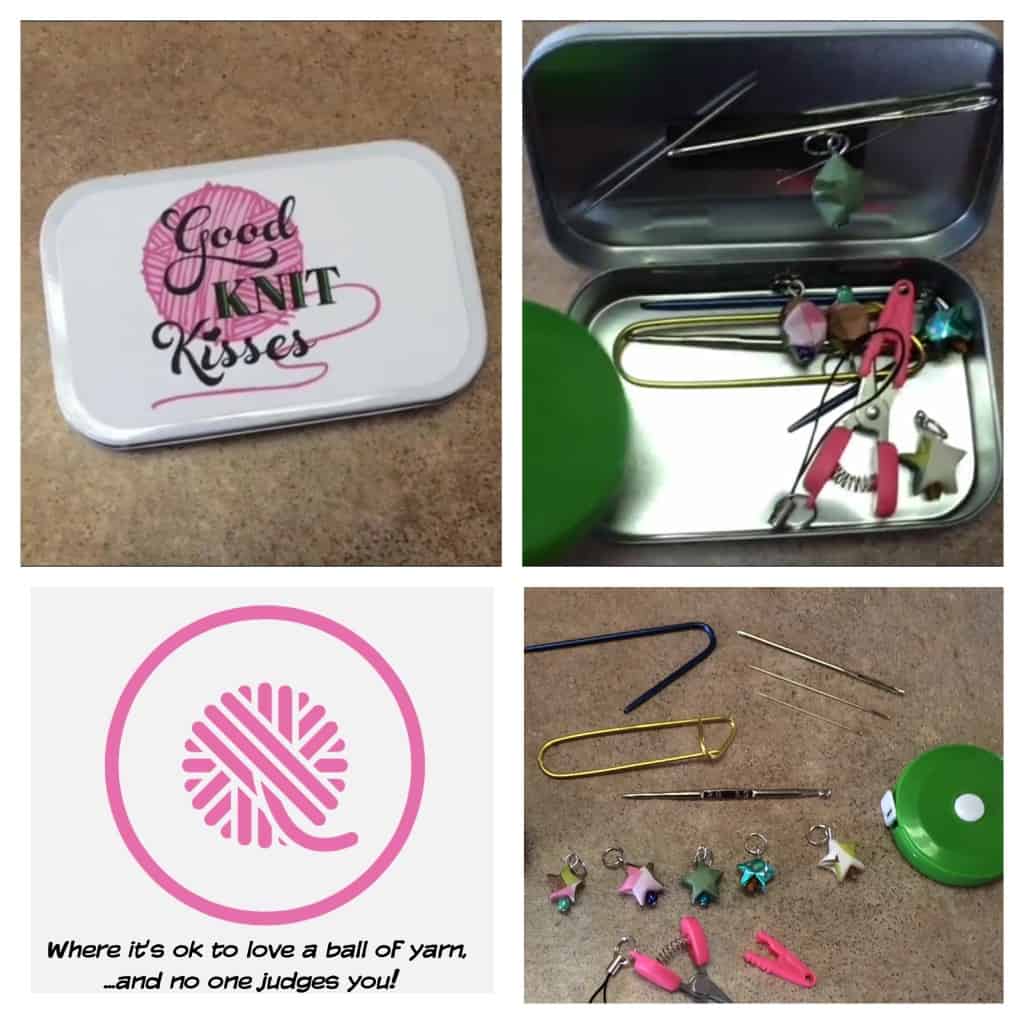 GKK Knitters Travel Tool Tin kit main