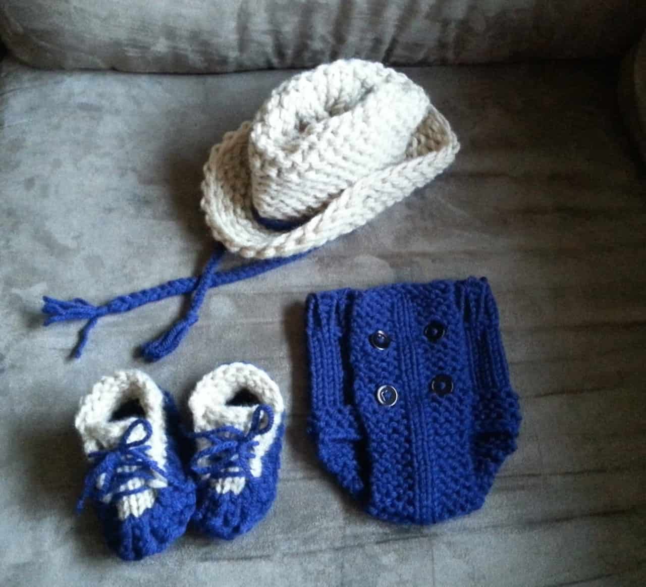 Loom Knit Diaper Cover Infant GoodKnit Kisses