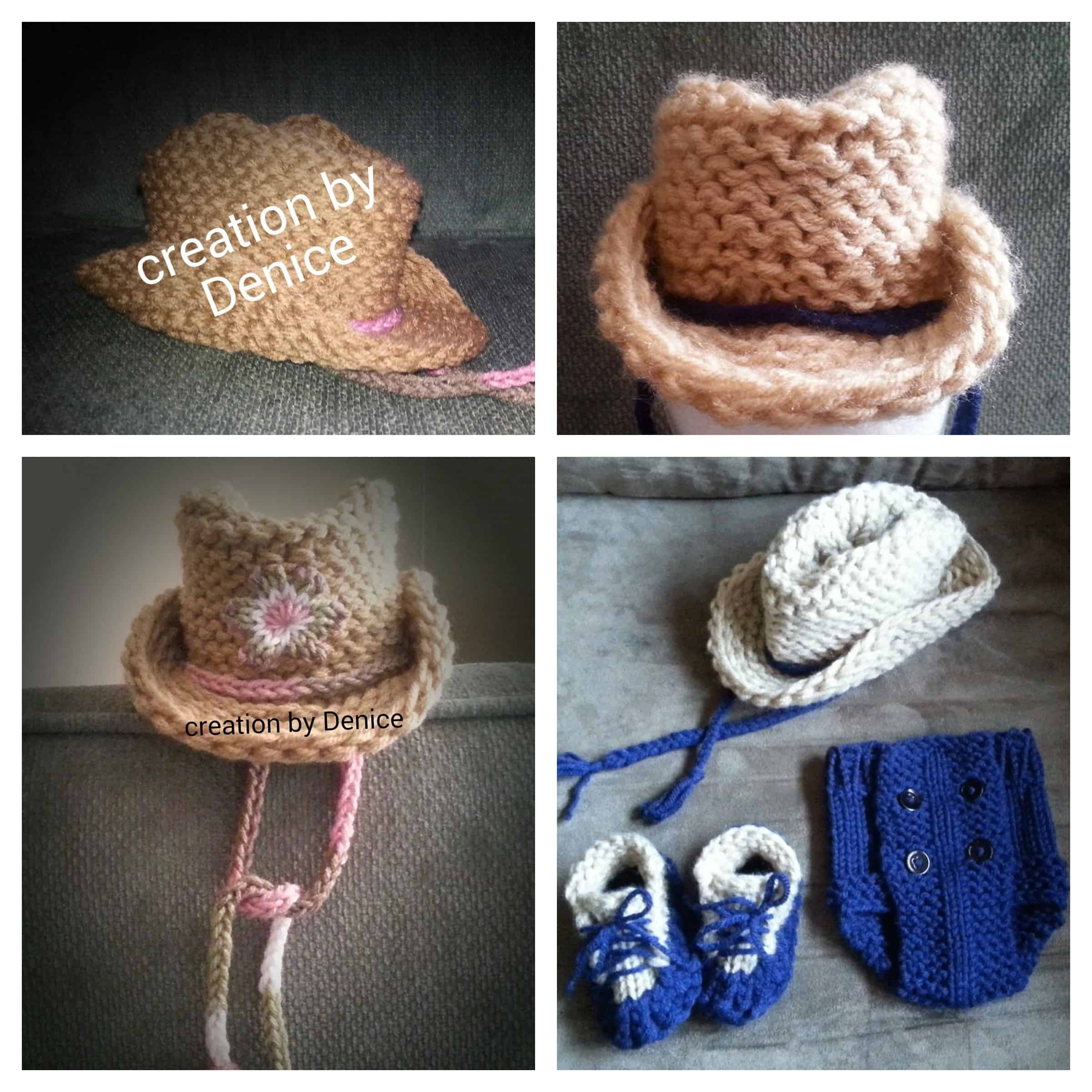 Loom Knit Cowboy Hat | Infant