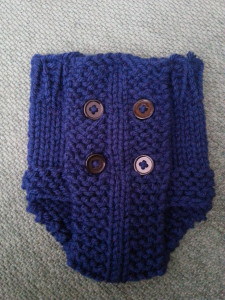 loom knit diaper cover