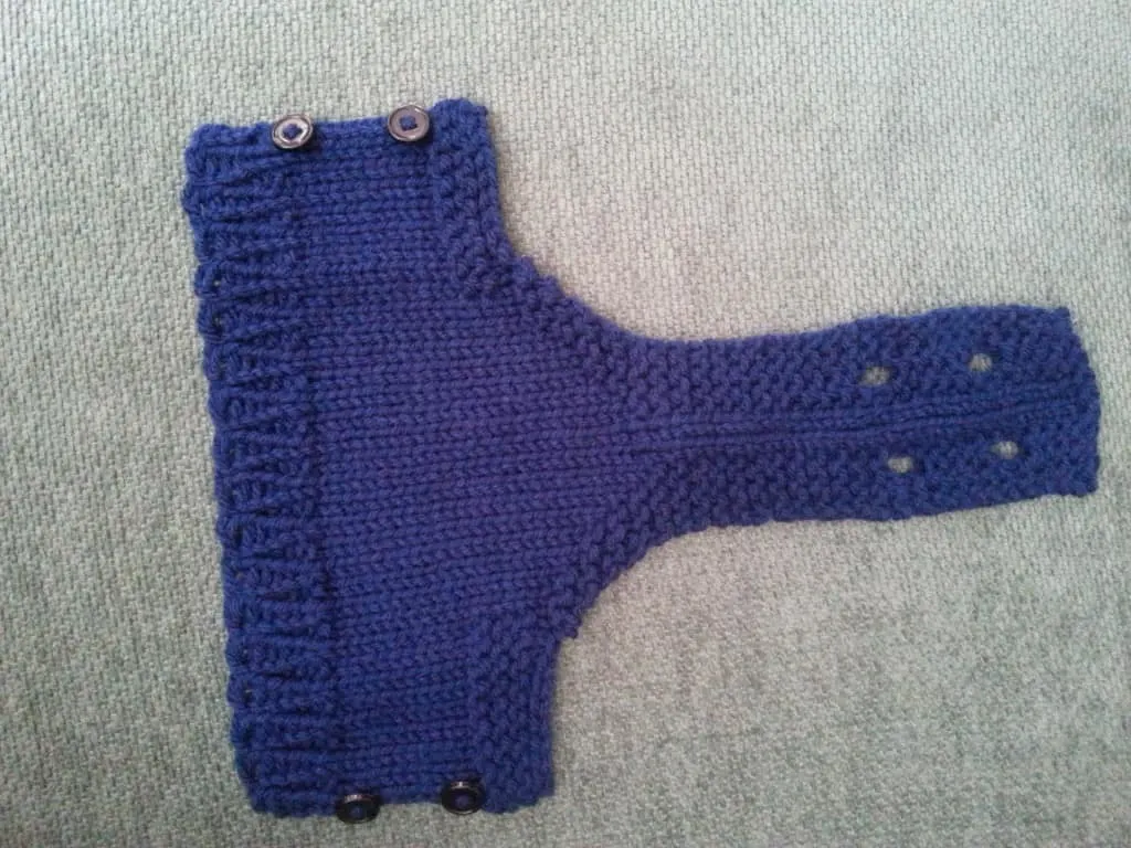 loom knit diaper cover layout