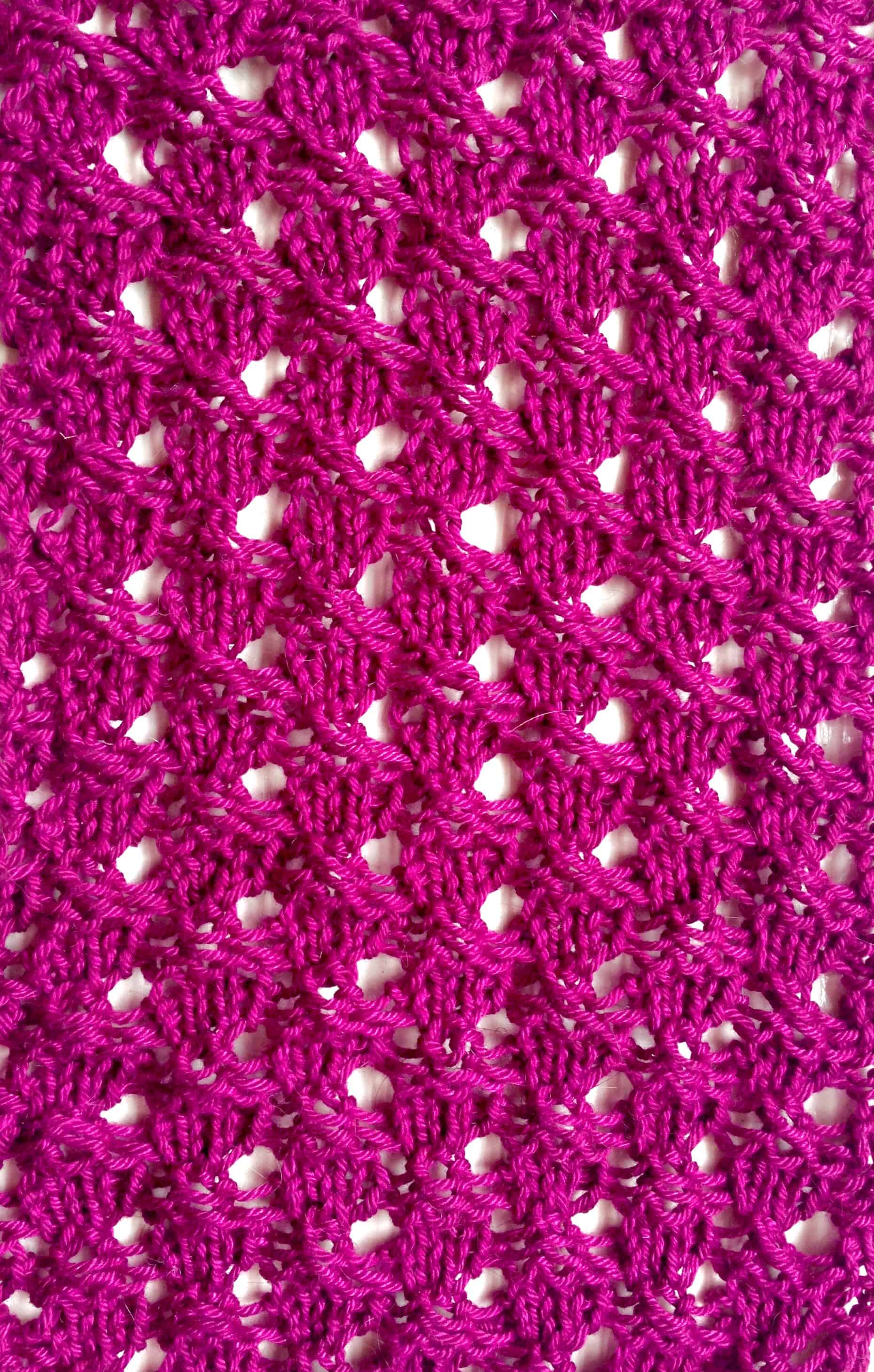 The Easiest Dewdrop Stitch Variations for Loom Knitters