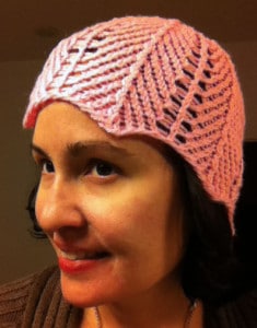 Finished chevron Hat