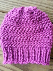 Double Dip Stitch Hat