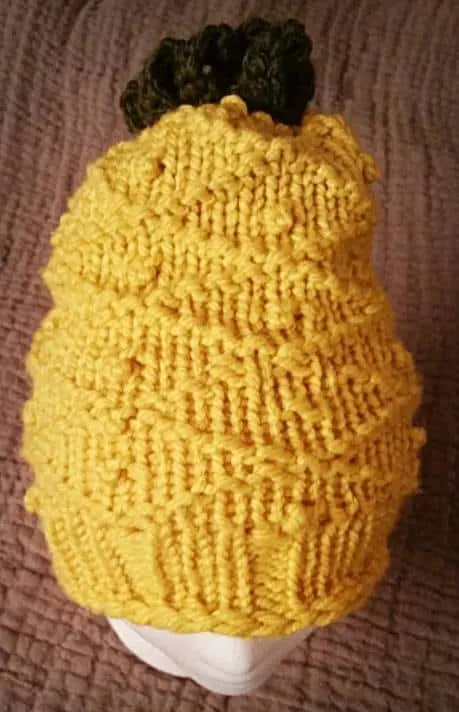 Pineapple Hat front view