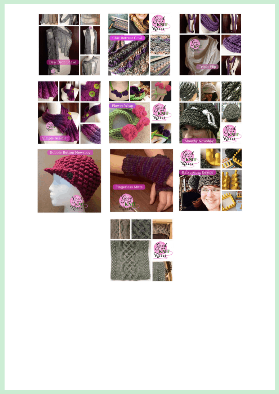 Everything You Need to Know About Double-knit Loom Knitting Ebook 