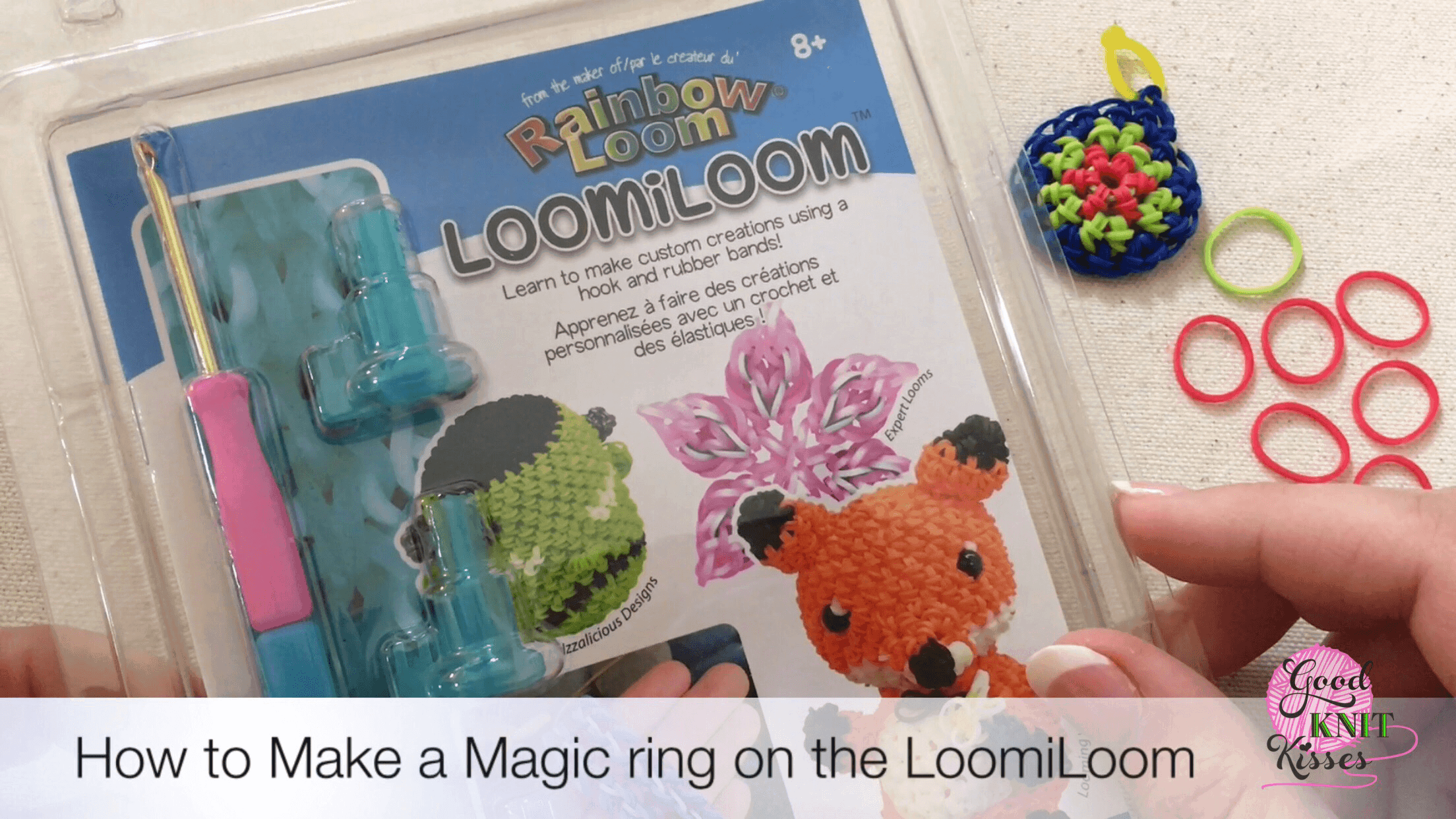 Rainbow Loom LoomiLoom - GoodKnit Kisses