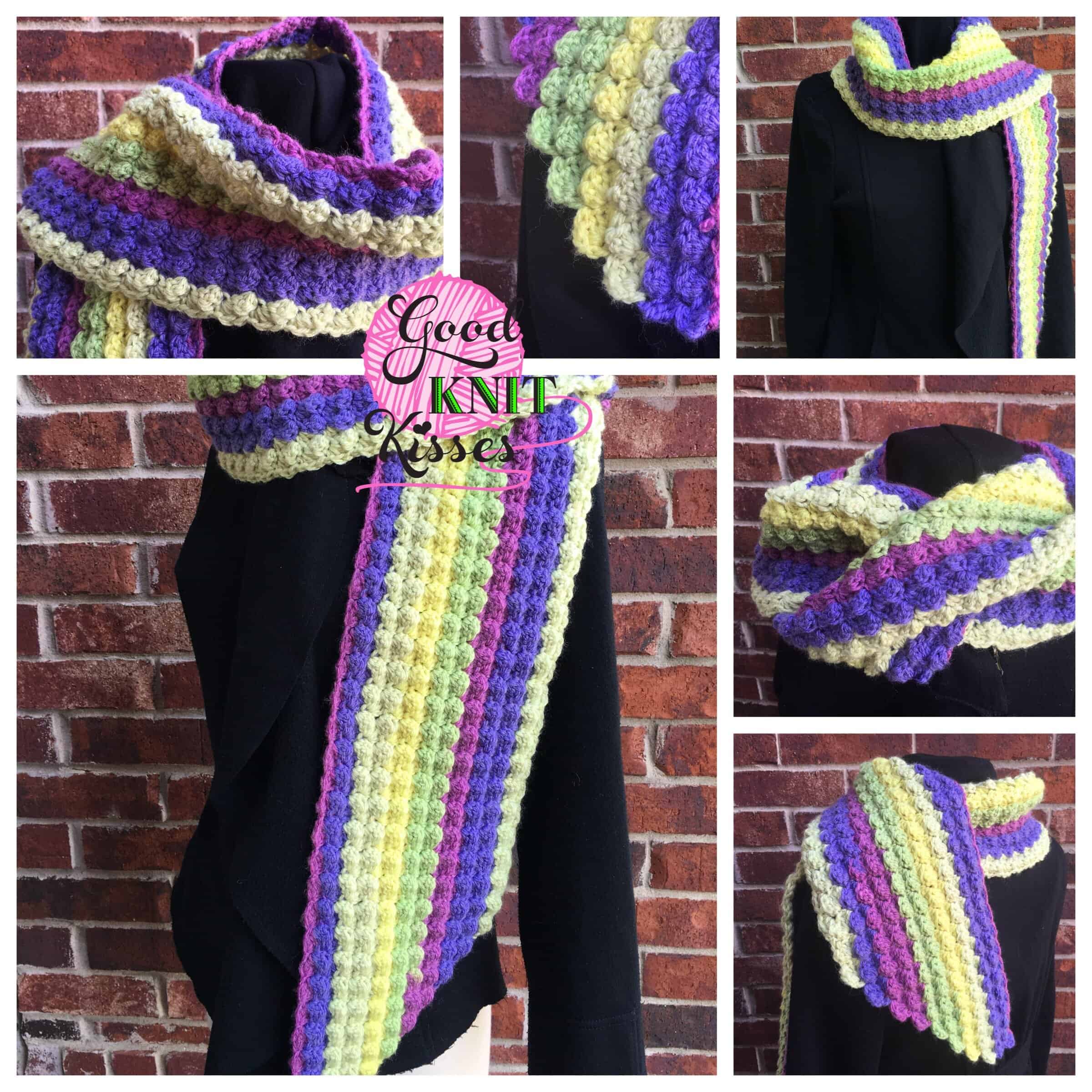 Crochet Scarf – A Marshmallow Crochet Pattern