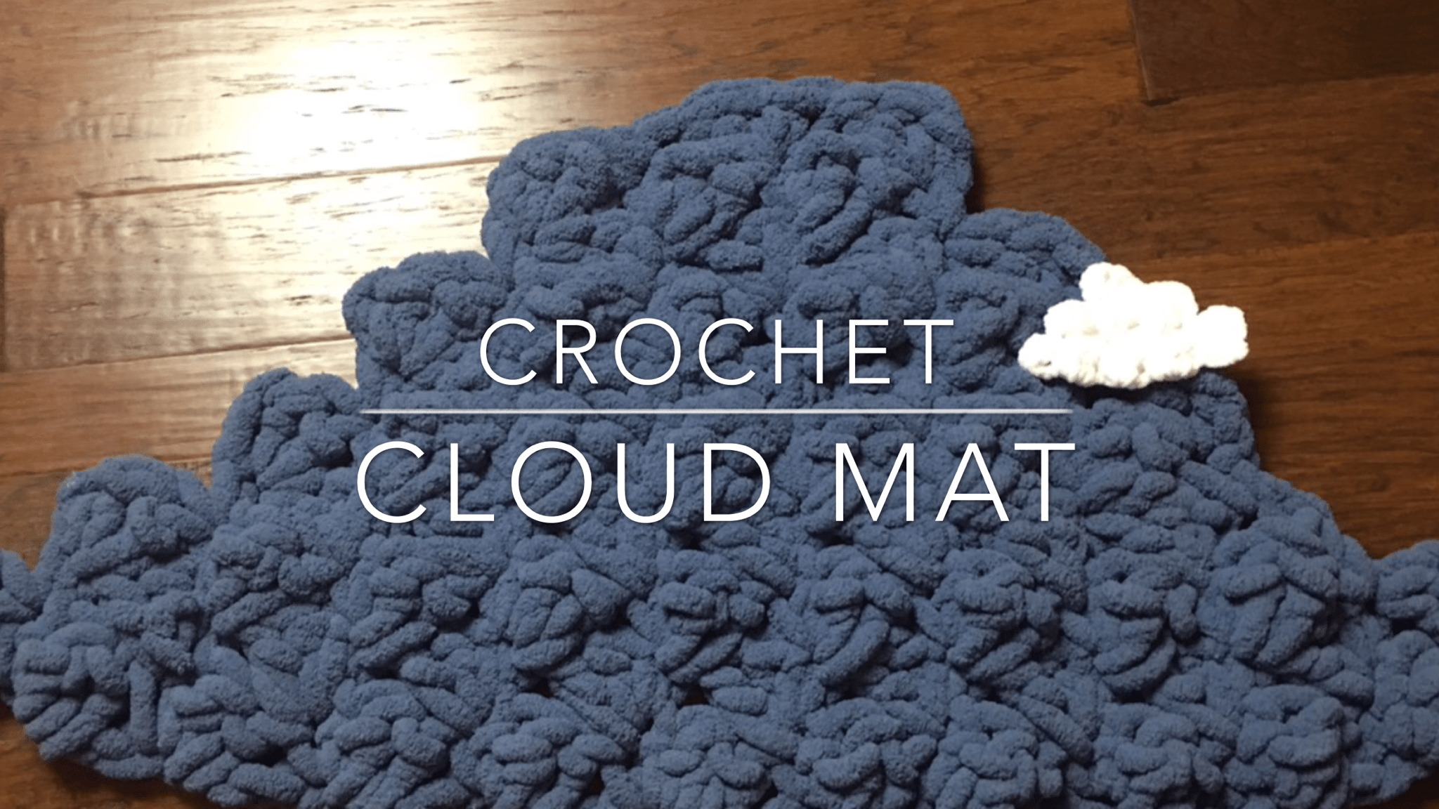Crochet Cloud | Make a Cloud Photo prop &accent