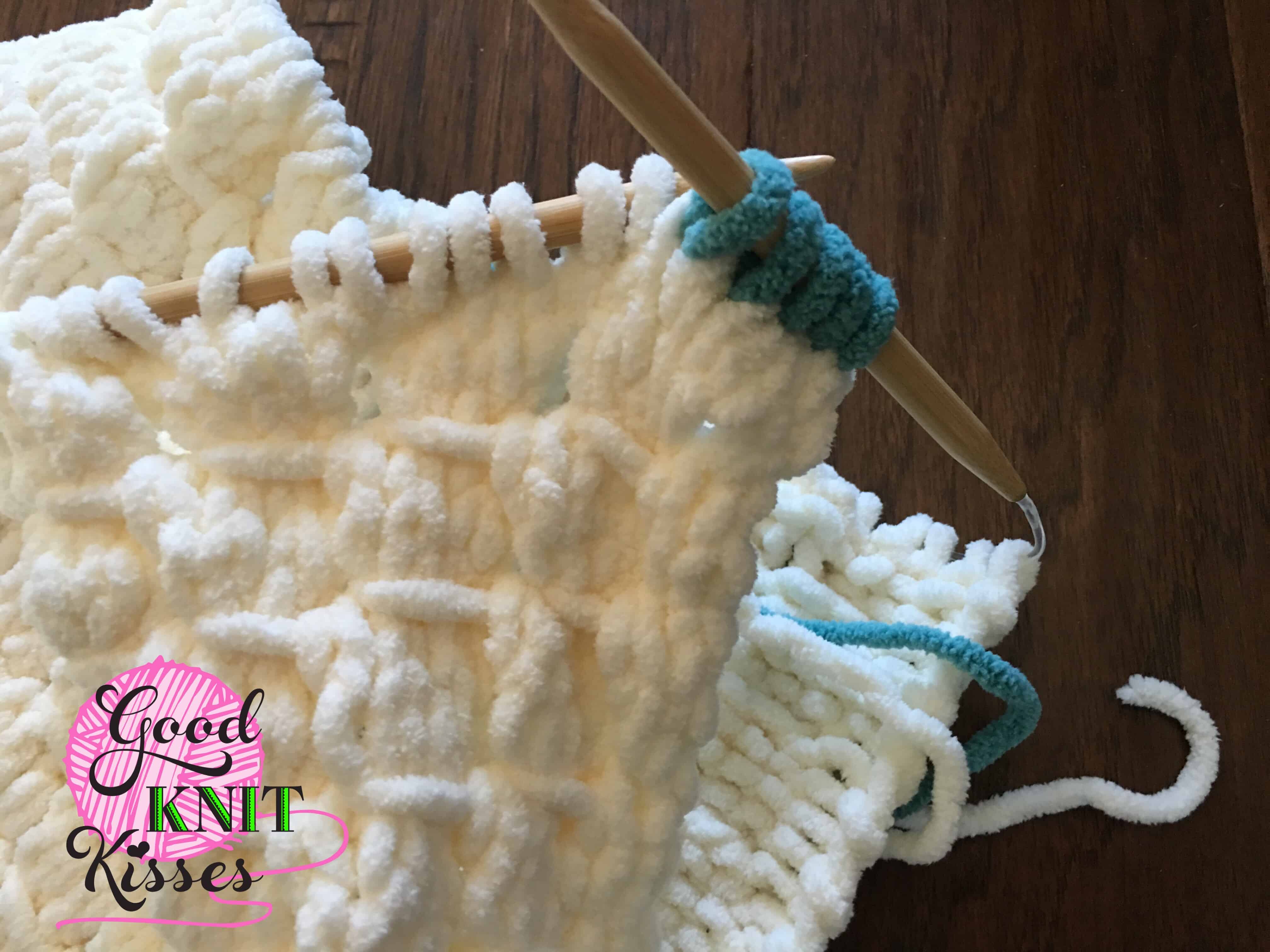 Loom  Double Knit Stockinette Stitch Comparison - GoodKnit Kisses