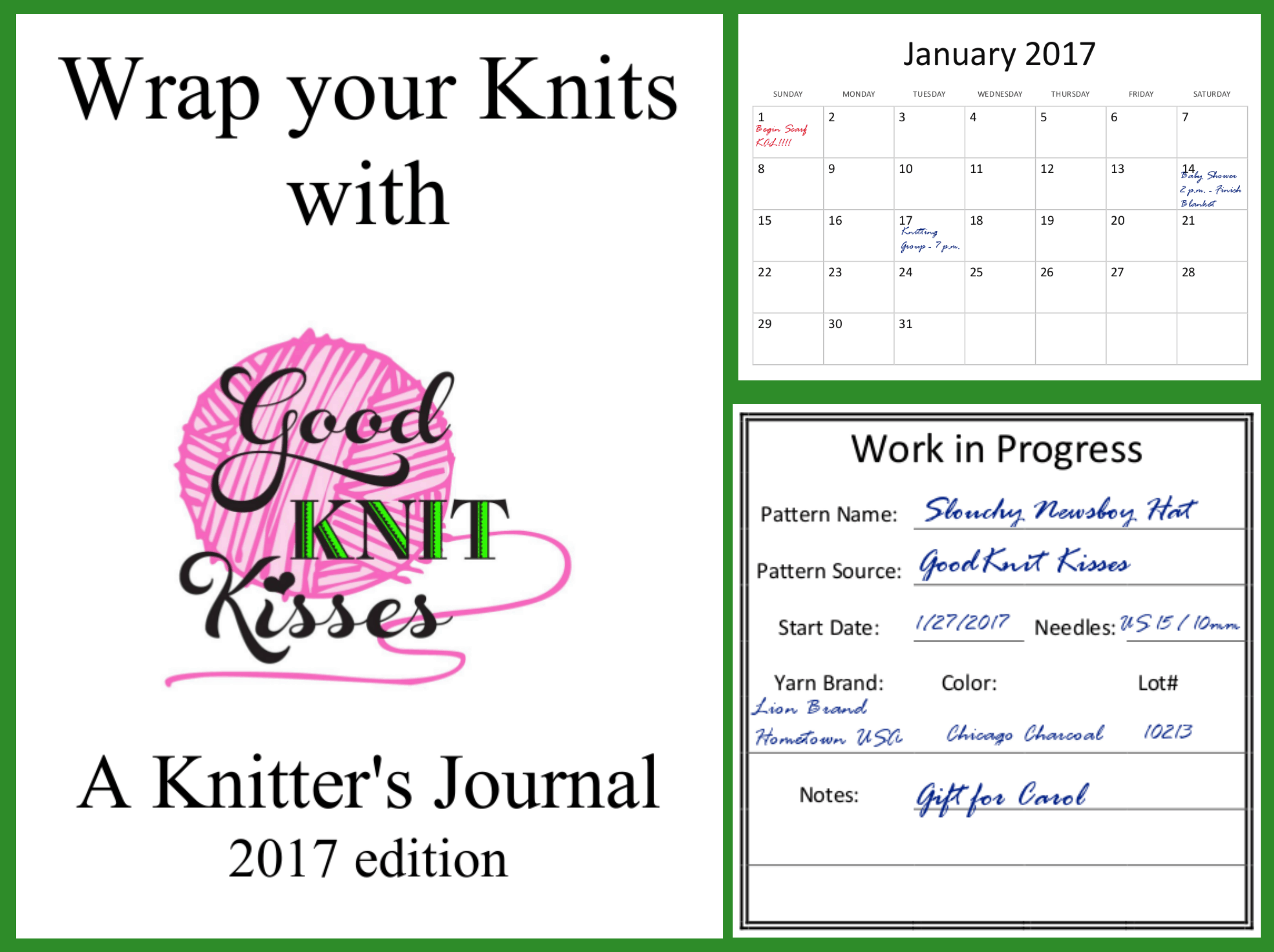 2017 Knitter’s Journal *NEW*