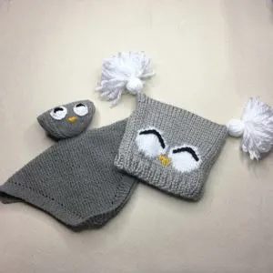 Owl Knit Lovey