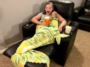 Mermaid Tail Snuggle Sack