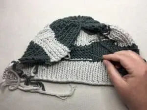 Box Stitch Knit Hat