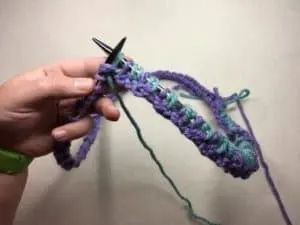 Brioche Accent Knit Cowl