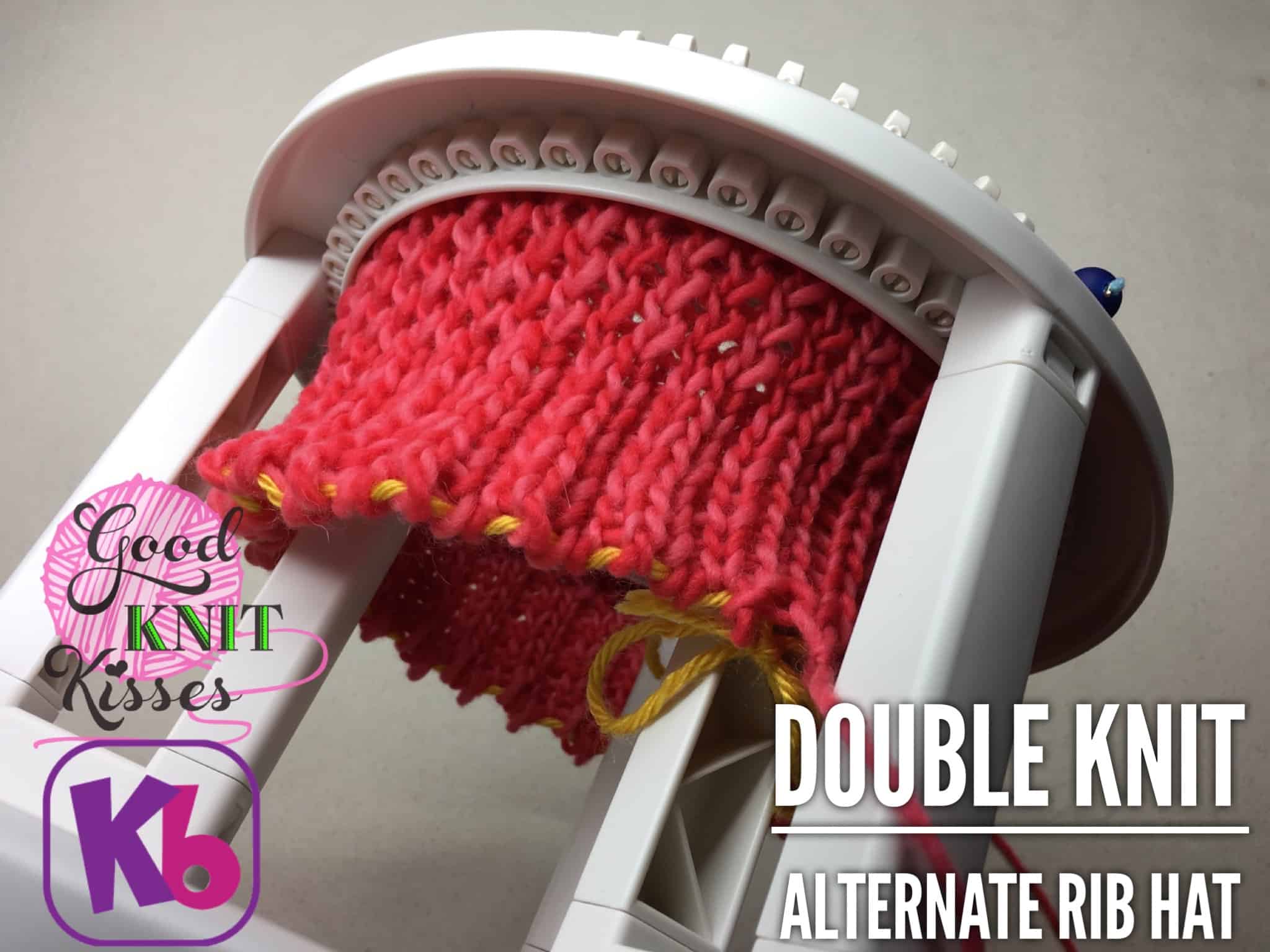 Double Knit Alternate Rib Hat | KB Looms