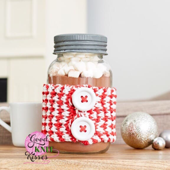 Peppermint Jar Hug | Yarnspirations