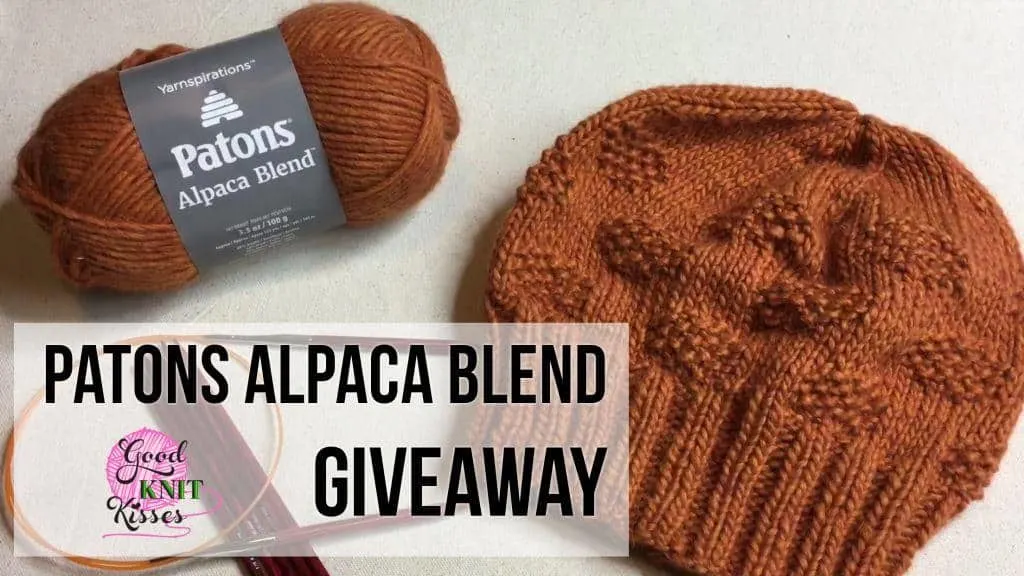 Patons Alpaca Blend Giveaway!