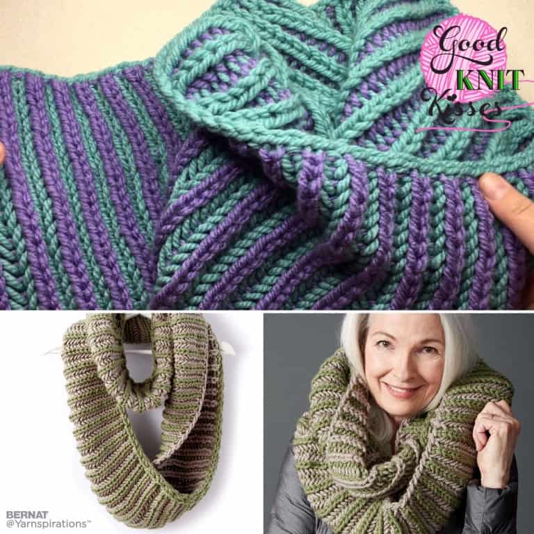 loom knit scarf Archives - GoodKnit Kisses