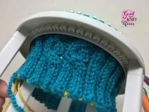 double knit cable hat