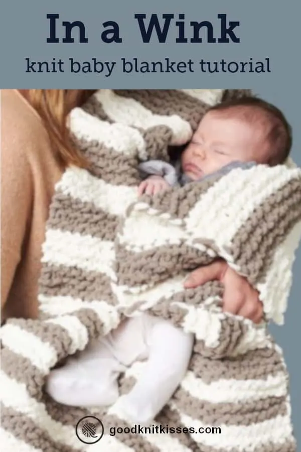 In a Wink baby blanket