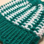 PDF: Loom Knit Stadium Stripes Hat