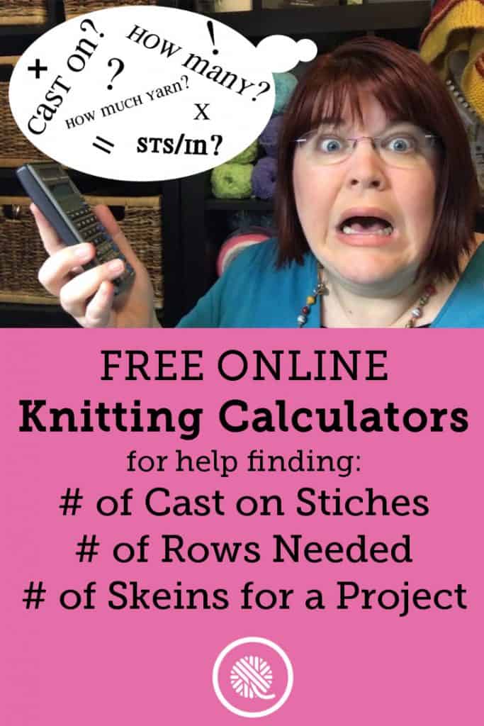 How many stitches to cast on? How much yarn do I need? Use the Interactive Loom Knitting Calculators to find out. https://www.goodknitkisses.com/interactive-knitting-calculator/ #goodknitkisses #knit #knitting #yarn