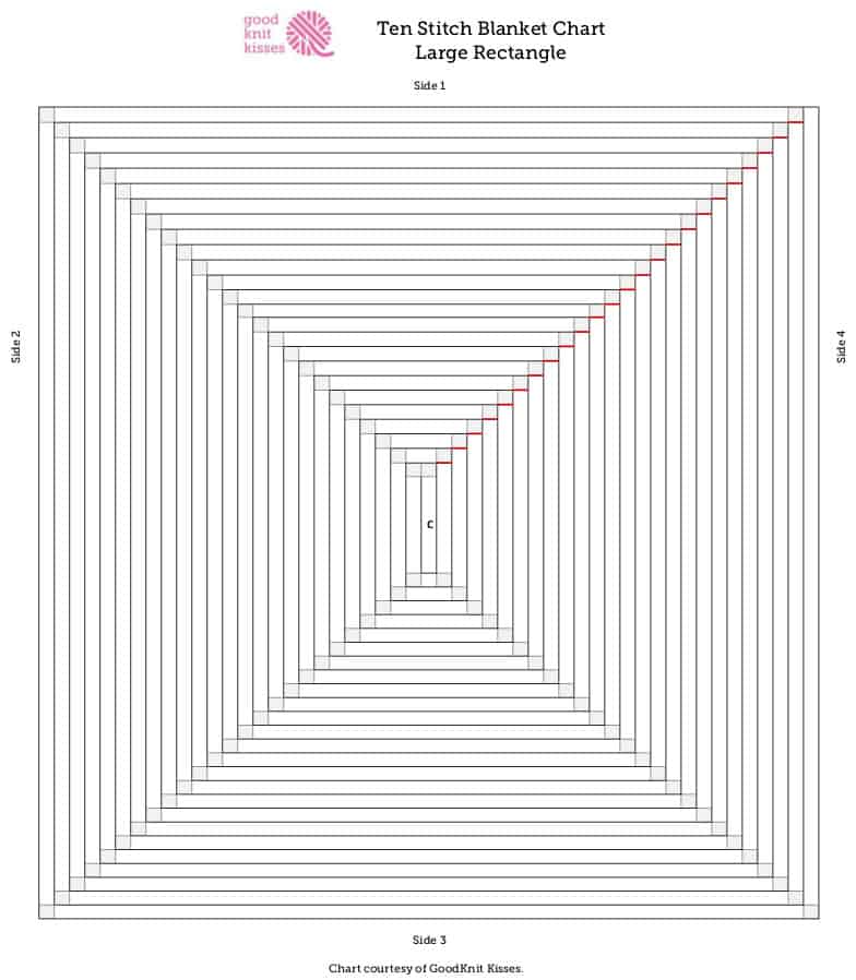 Ten Stitch Color Charts