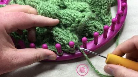 how to loom knit for beginners bind off 