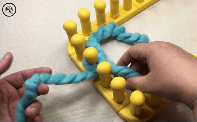 how to loom knit for beginners cast on Zippy Loom