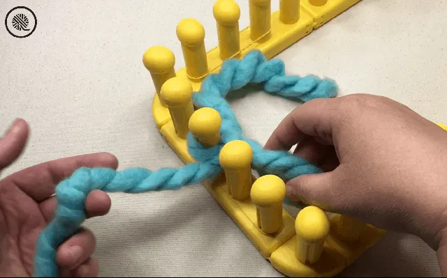 how to loom knit for beginners cast on Zippy Loom