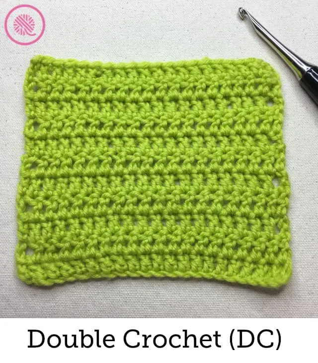 How To Crochet the Double Crochet Stitch