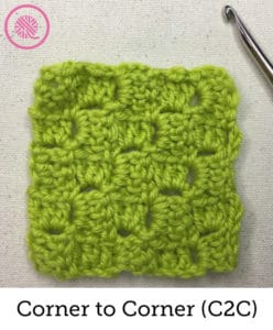 How to Crochet Corner to Corner C2C