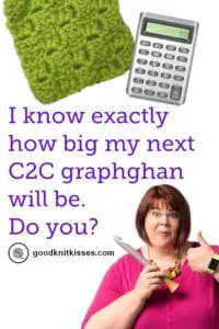 C2C Corner to Corner Interactive Crochet Calculators PIN Image