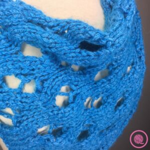 Rolling Waves Cowl close up view