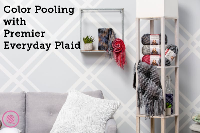 Color Pooling Yarn | Premier Everyday Plaid