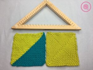 How To Weave on a Triangle Loom