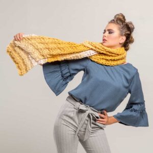 Waffled Scarf