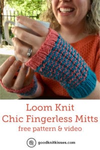 Chic Fingerless Mitts Pin Image