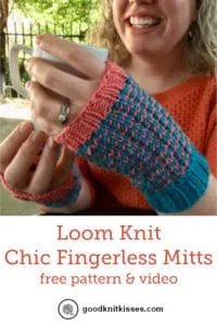 Chic Fingerless Mitts Pin Image