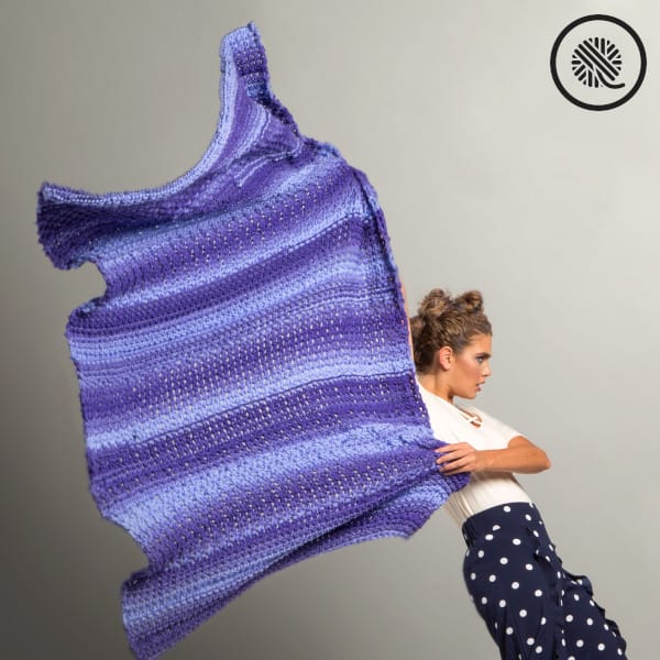 What Can You Make With Loops Yarn Loops Blanket