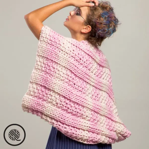 What Can You Make With Loops Yarn Loops Cabled Wrap