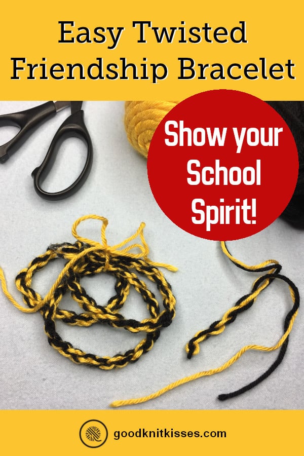 Easy Twisted Friendship Bracelet