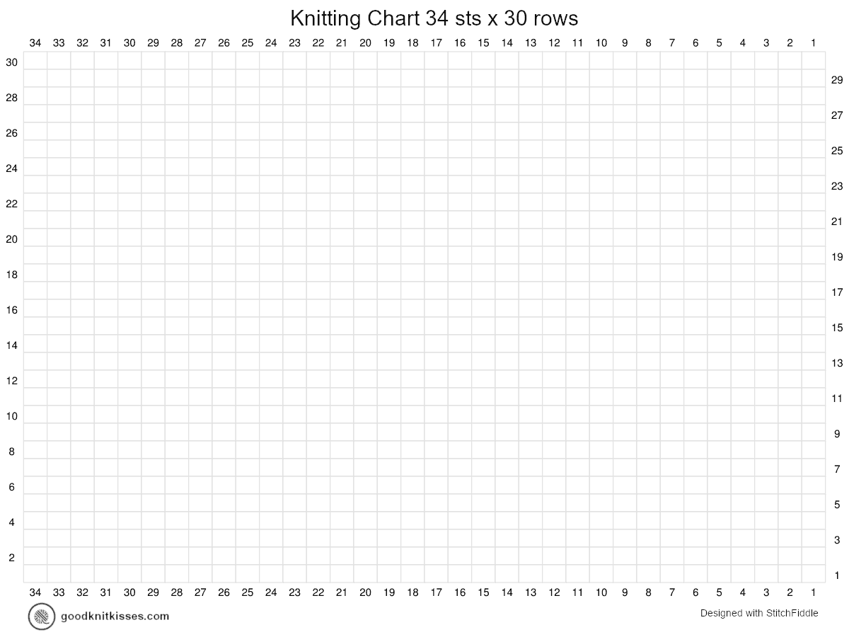 duplicate stitch charts blanket chart wide