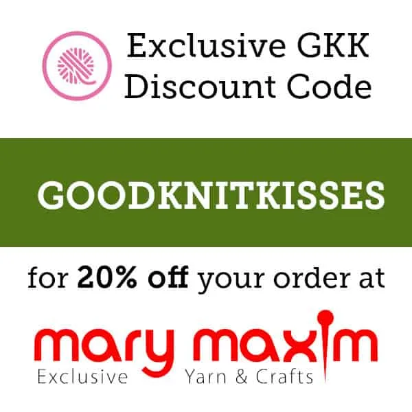 craft kit unboxing discount code GOODKNITKISSES for 20% off at marymaxim.com